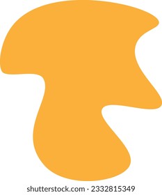 Abstrac blob shape vector element