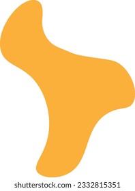 Abstrac blob shape vector element