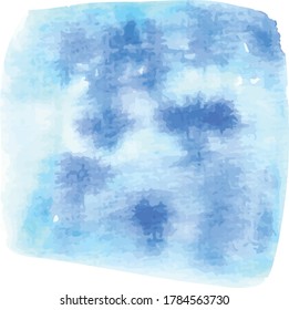 Abstrac circle blue shape vector