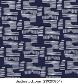 Abstrac, Decorative, blue, stripe rotation for textile etc