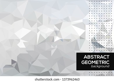 Abstrac Geometric Background. Polygonal Mosaic Background. Low Poly Style