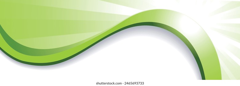 Abstrac Green dynamic Background for banner, template, website or flayer
