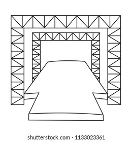 abstracct cinema symbol