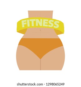 Abstracct fitness icon