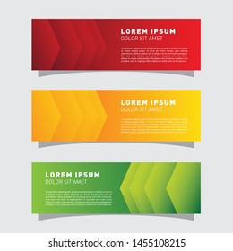 Abstracet Vector Web, Presentation & Promotional Banner Template.