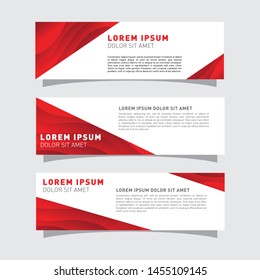 Abstracet Vector Web, Presentation & Promotional Banner Template.