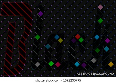 Abstrack background template with black object for cover and promo banner