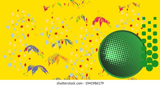 abstrack background texture.yellows,blue and green.