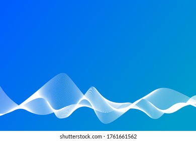 abstrack background with wave style