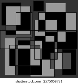 Abstrack backgrounds square color black for wallpaper or design vintage