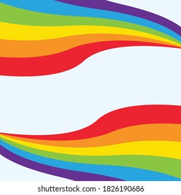  Abstrack beauty  Rainbow  Background  vector illustration design