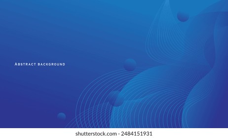 abstrack blue vector background design