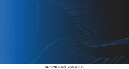 abstrack blue vector background design modern background wave eps10