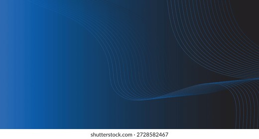 abstrack blue vector background design modern background wave eps10