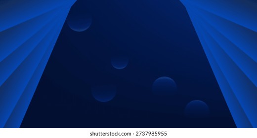 abstrack blue vector background design