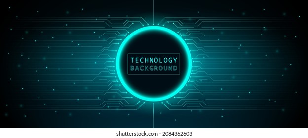 Abstrack data security cyber connection technology background concept, information privacy idea, blue color abstract screen, hi speed internet technology.