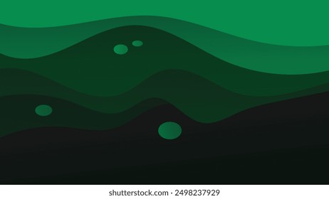 abstrack green vector background design, Design for prints, posters, cards, etc. Vector.