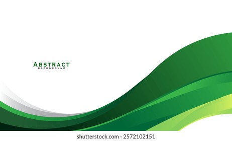 abstrack green vector background design