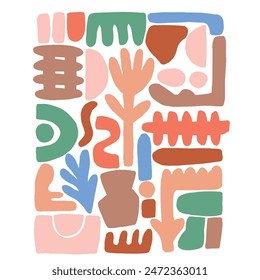 Abstrack Illustration. Tshirt graphic design and more