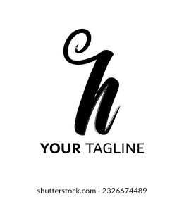 Abstrack l letter logo on white background, can be used for art companies, sports, etc