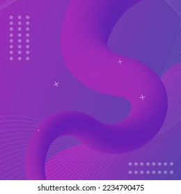 Abstrack liquid background with a combination of pink and light blue