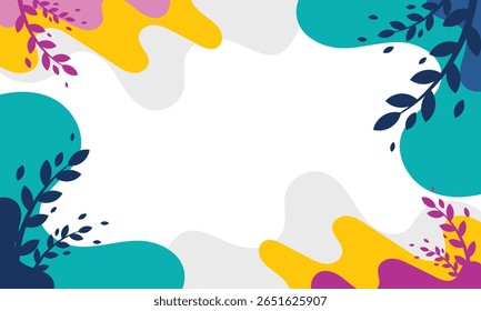 abstrack multi color vector background