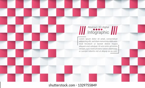 Abstrack paper background - origami template. Vector eps 10