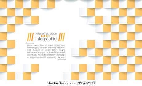Abstrack paper background - origami template. Vector eps 10