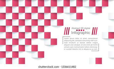Abstrack paper background - origami template. Vector eps 10
