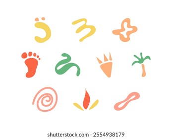 Abstrack Shape Design Element Set