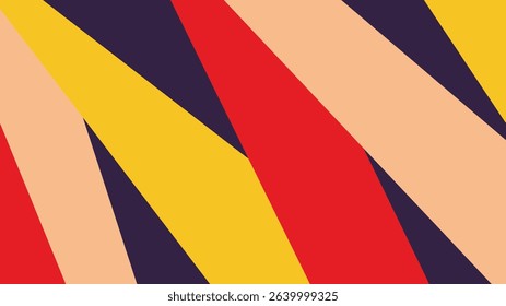 abstrack shape with modern color template background