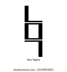 Abstrack Symbol-Logo auf weißem Hintergrund, kann für Kunstfirmen, Sport usw. verwendet werden