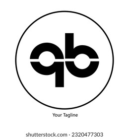 Abstrack Symbol logo on white background, can be used for art companies, sports, etc