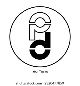 Abstrack Symbol logo on white background, can be used for art companies, sports, etc