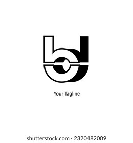 Abstrack Symbol logo on white background, can be used for art companies, sports, etc