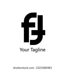 Abstrack Symbol logo on white background, can be used for art companies, sports, etc