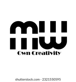 Abstrack Symbol logo on white background, can be used for art companies, sports, etc