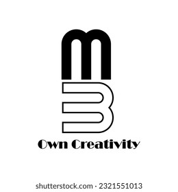 Abstrack Symbol logo on white background, can be used for art companies, sports, etc