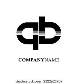 Abstrack Symbol logo on white background, can be used for art companies, sports, etc