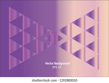 Abstrack trangles elements in purple and white colors,Eps 10,Vector background