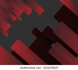 El fondo de la onda de abstrack es negro y rojo con forma.