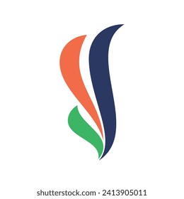 diseño del logotipo de iconos de alas abstractas ilustración de plantilla vectorial en estilo de moda