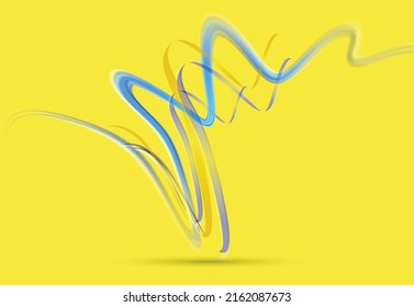 Abstrackt ukraine background flag blue yellow