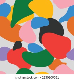 forma abstracta colorido estilo vectorial gráfico