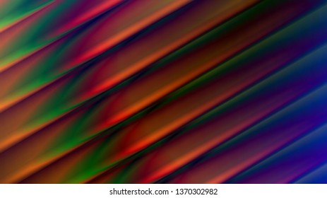 Abstract 16:9 size background with light diagonal shapes. Colorful layers fluid motion design.
