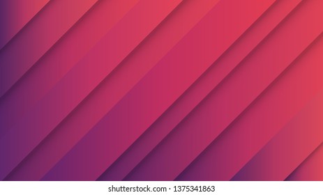 Abstract 16:9 size vector background with colorful shapes and gradient layers.