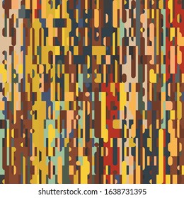 Resumen Diseño de fondo dinámico plano de los años 1970 en un estilo retro simple