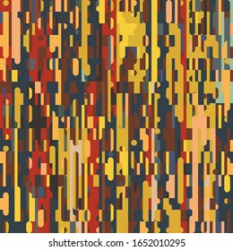 Diseño de fondo dinámico plano en estilo retro simple