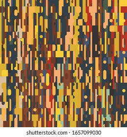 Diseño de fondo dinámico plano en estilo retro simple