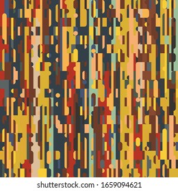 Diseño de fondo dinámico plano en estilo retro simple